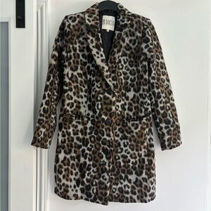 BB Dakota Women's Animal Print Blazer